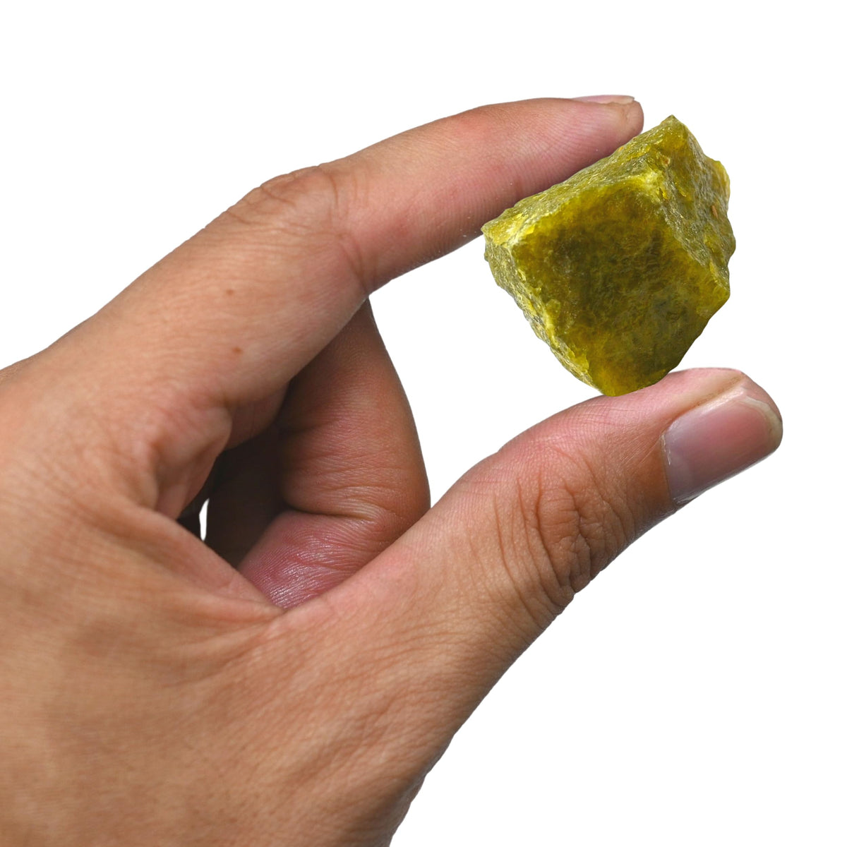Amazing Gemstone Green Opal Raw Crystals and Healing Stones, Natural Rocks For Tumbling - DIY Raw Stones And Crystals (1 Piece)