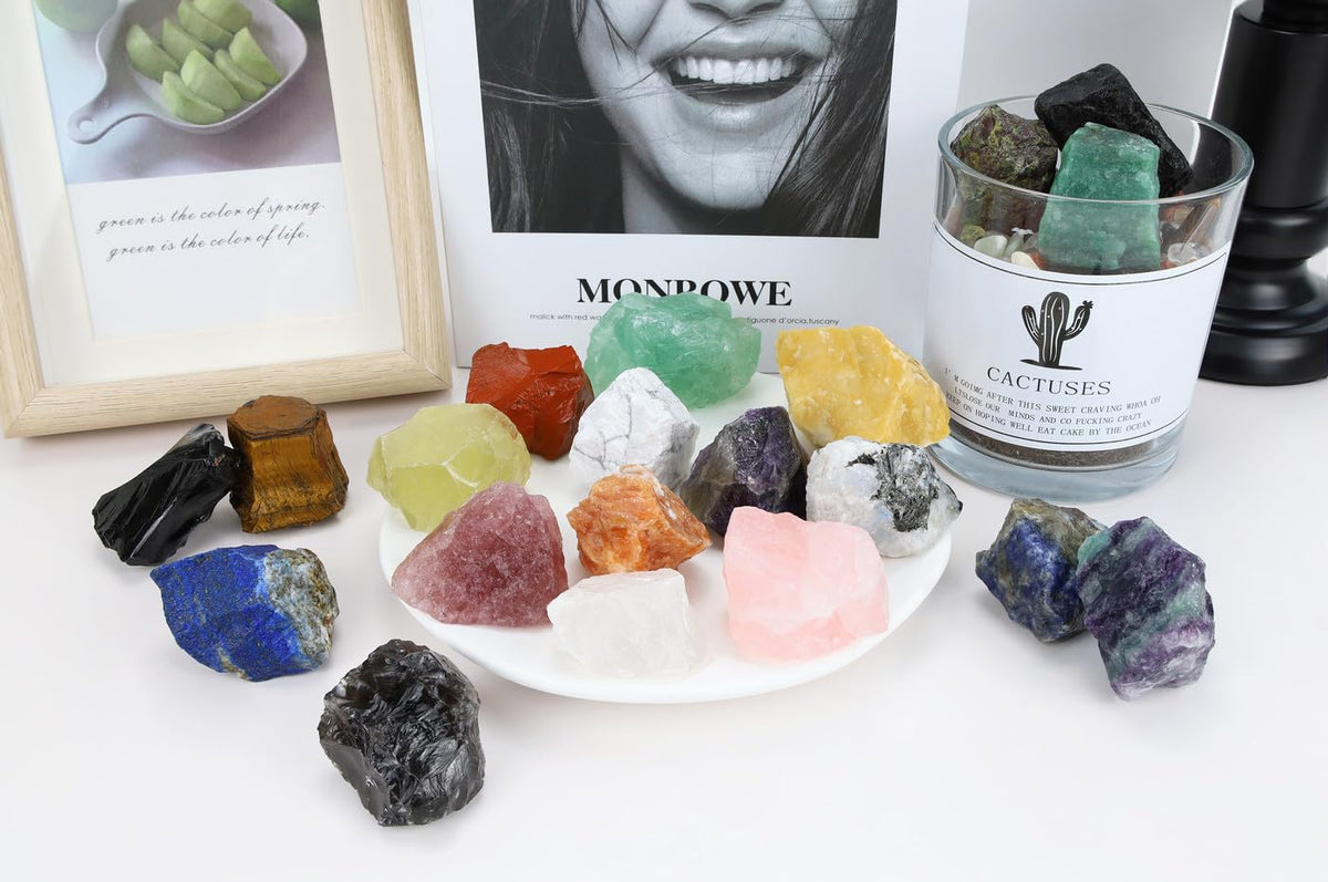 XIANNVXI Rose Quartz Crystals 1.8-2.2" Large Raw Crystals and Healing Stones Natural Rough Crystal Rocks for Decor Gifts Tumbling Cabbing Polishing Fountain Rocks 1PCS