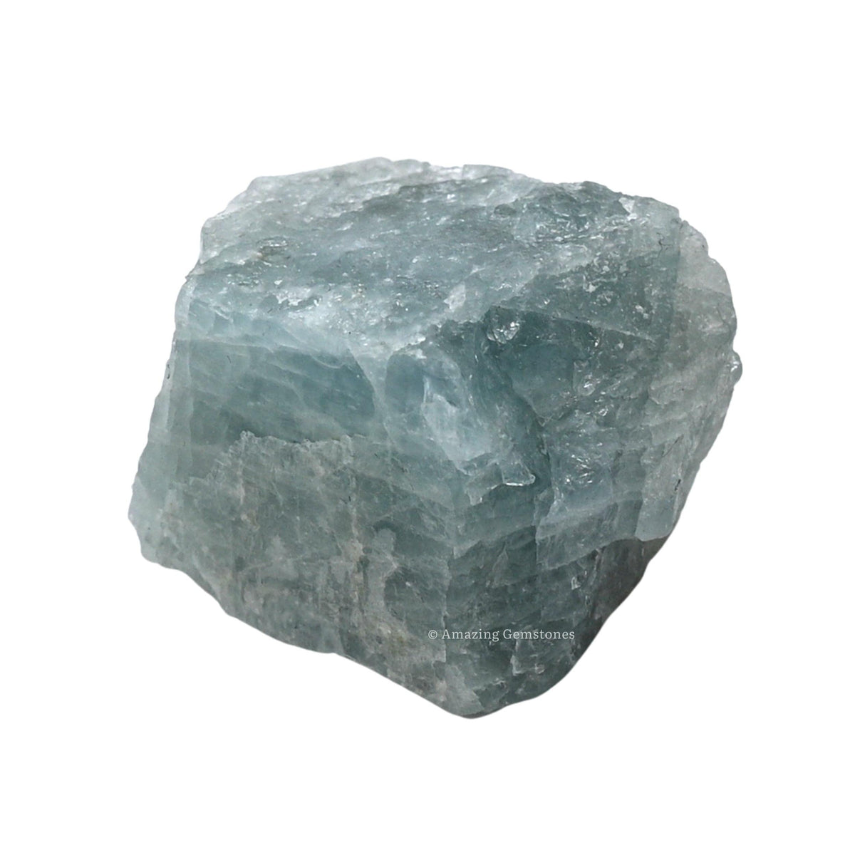 Amazing Gemstone Aquamarine Raw Crystals and Healing Stones, Natural Rocks for Tumbling and DIY Raw Stones and Crystals (1 lb)