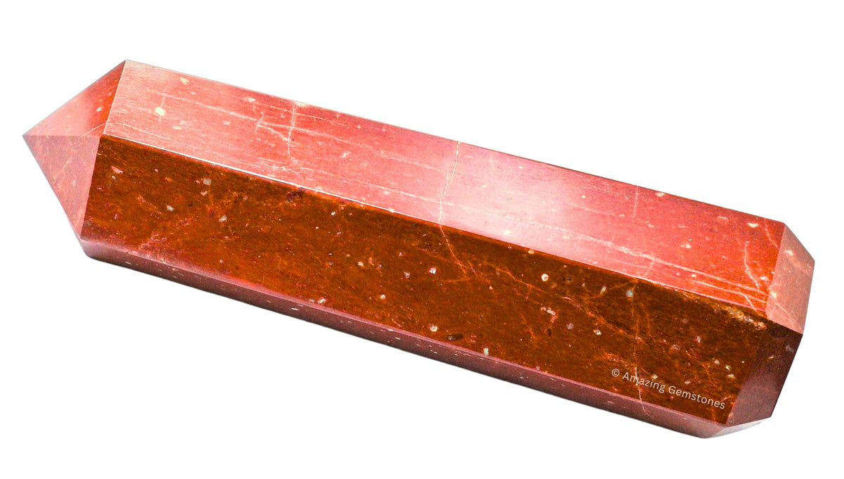 Amazing Gemstone Large Red Jasper Crystal Towers ~ Natural Healing Crystal Point Obelisk for Reiki Healing and Crystal Grid (5.5" to 6" INCH)