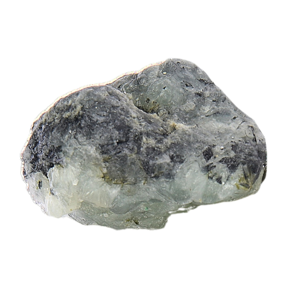 ANAYA AGATE Prehnite Epidote 2 Pcs Raw Crystals Rough Gemstones w/Authenticity Card, Velvet Pouch - Large 1.25–2.0" Raw Stones for Tumbling, Cabbing, Polishing, Cutting Natural Healing Crystals for Home Decor, DIY Stones
