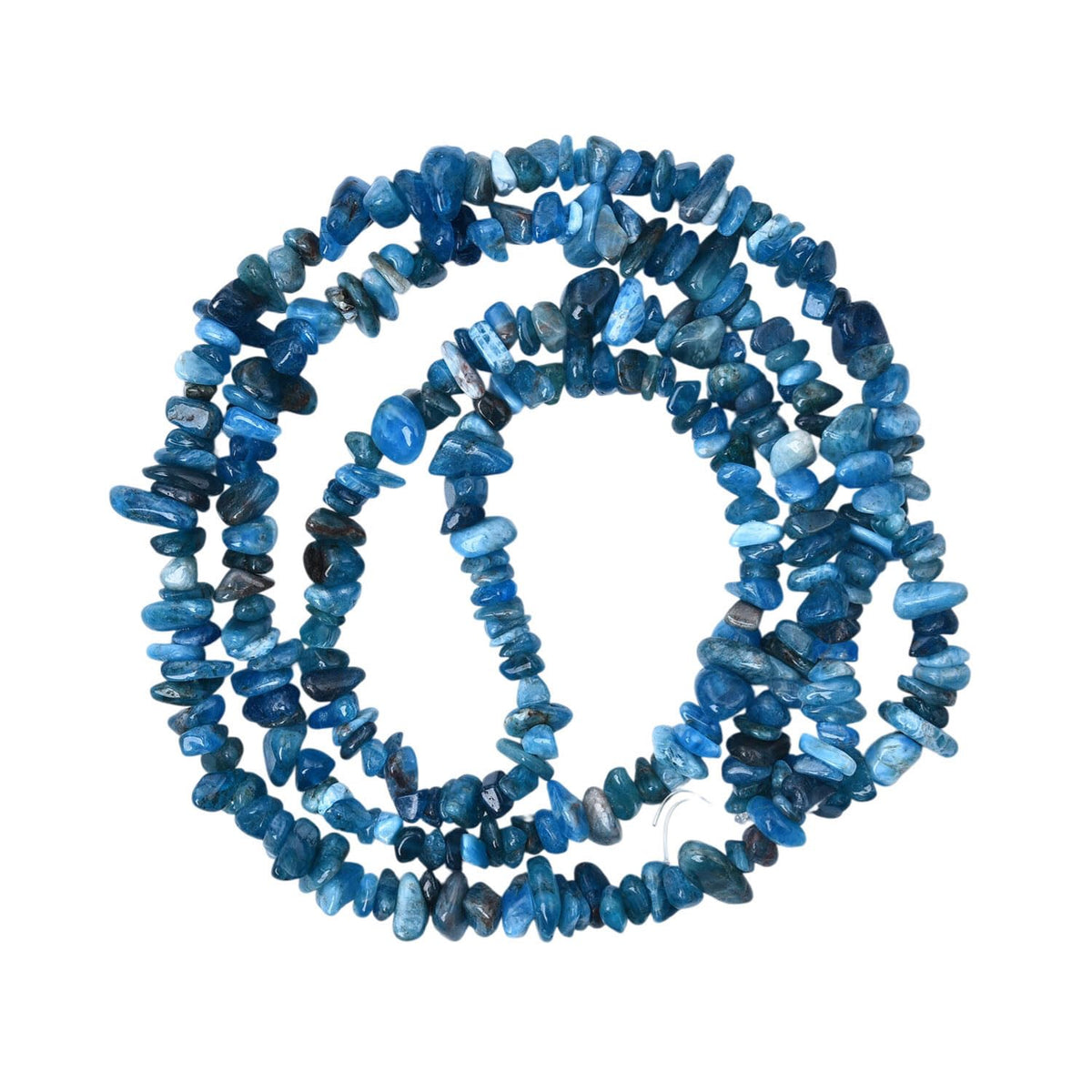 Natural Chip Stone Beads 450pcs Blue Apatite Chips 5-8mm Genuine Real Irregular Healing Crystal Rocks Hole Drilled DIY Loose Gemstone Beads for Jewelry Making Bracelet Earrings Necklace Crafting