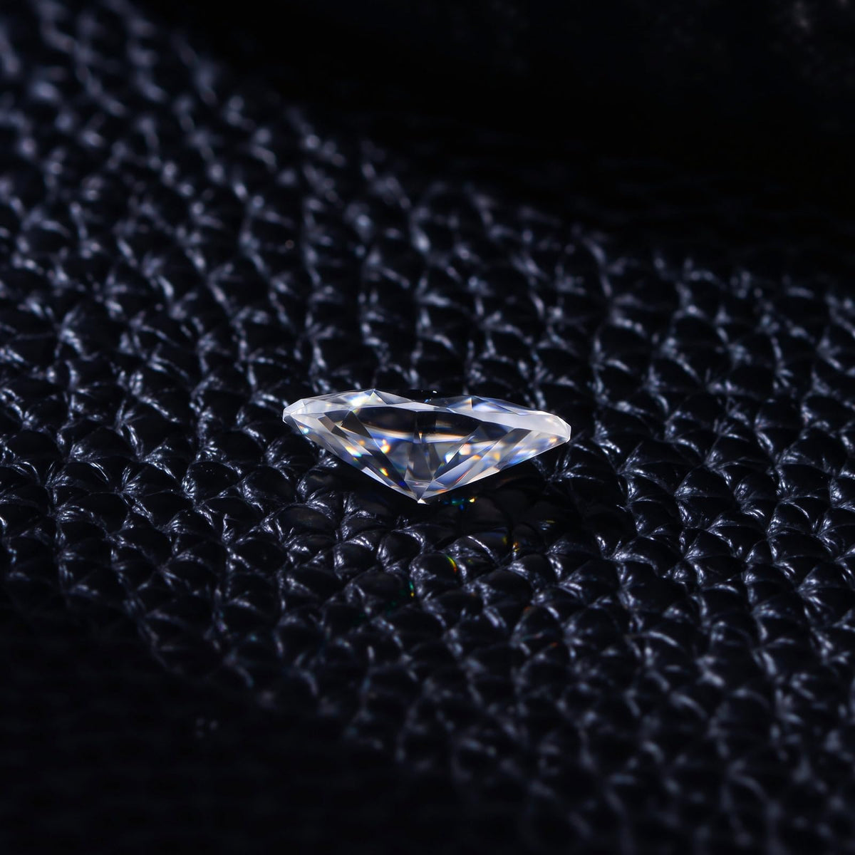 1-5 Carats Moissanite Loose Stone Lab Grown Synthetic Diamond Loose D Color Round/Oval/Heart/Princess/Cushion/Asscher/Pear/Marquise/Radiant/Emerald Cut Moissanite Loose Gem Stones for Ring Pendant Jewelry Making Gift (Marquise Cut, 1 Carats)