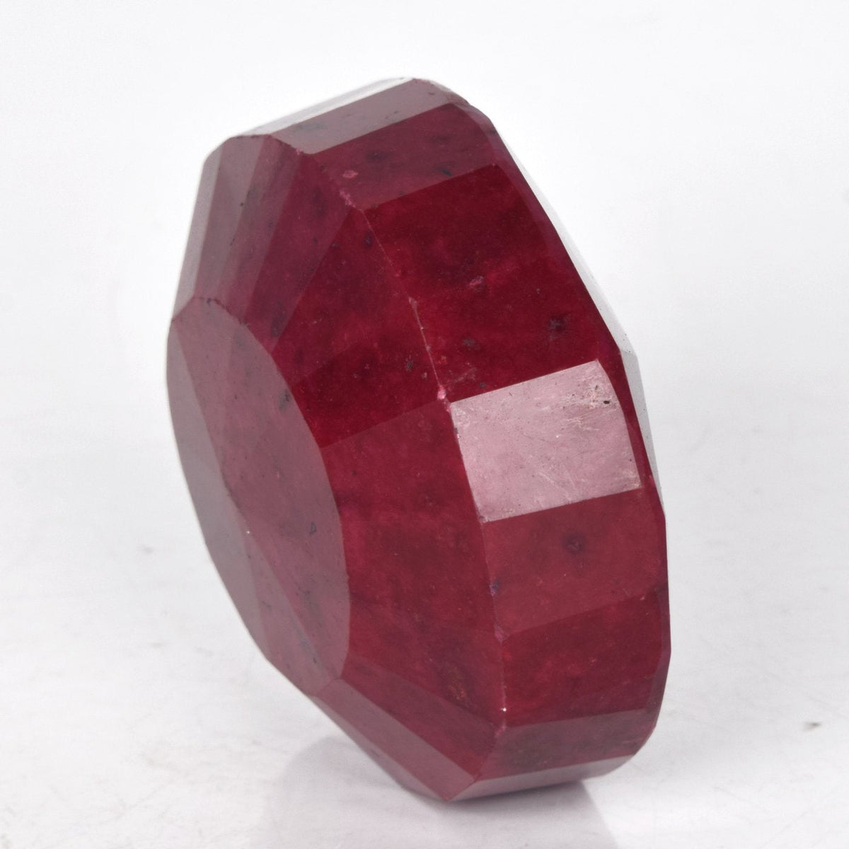GEMHUB Approximately 2800 Ct. Natural Blood Red Ruby Oval Shape Faceted Cut Loose Gemstone Huge Ruby Loose Gemstone Beautiful Oval Shape B-4521