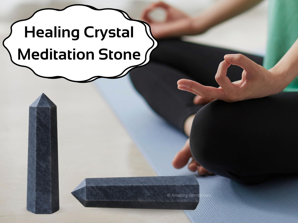 Amazing Gemstone Blue Aventurine Crystal Towers ~ Natural Healing Crystal Point Obelisk for Reiki Healing and Crystal Grid (2" to 3" Inch)