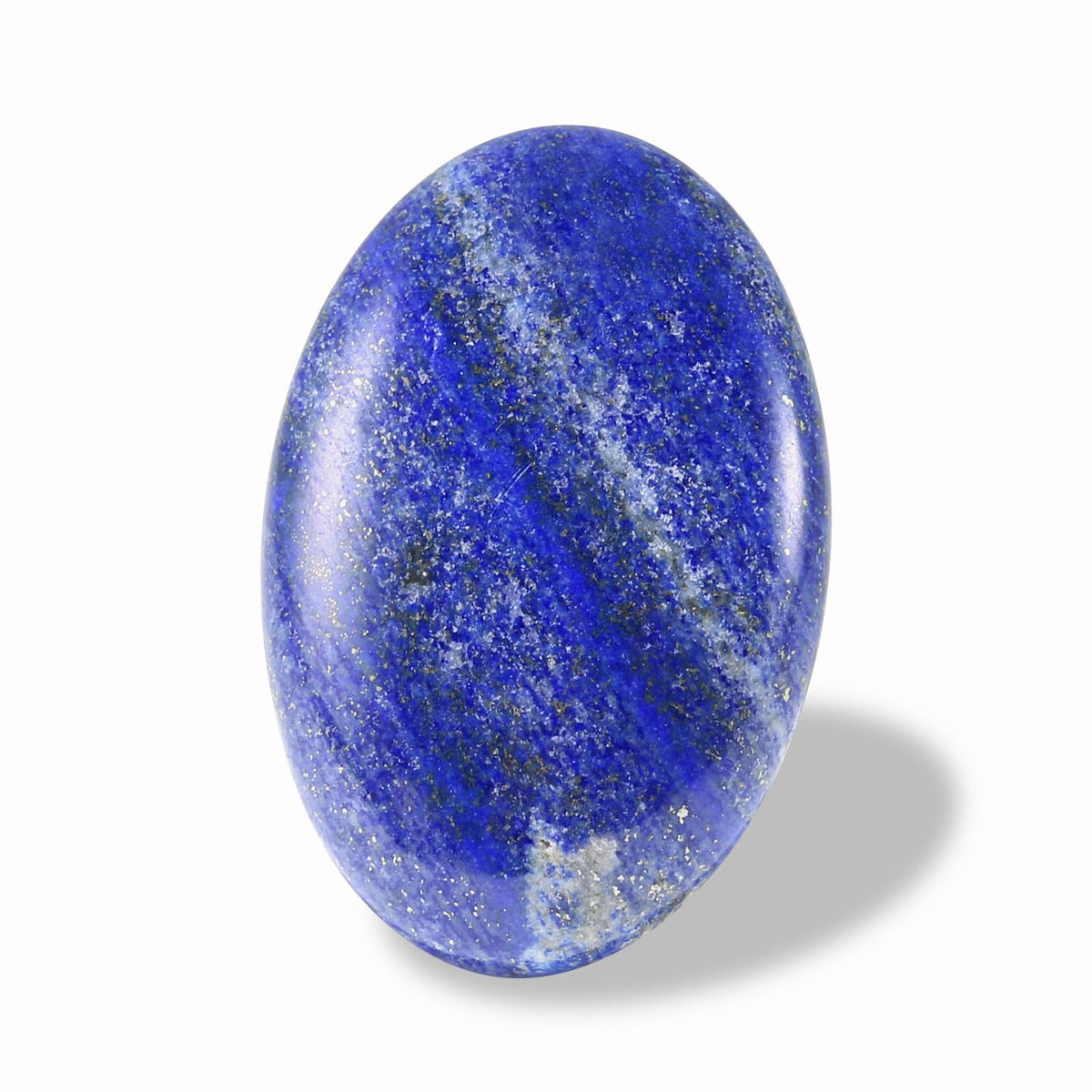Nvzi Lapis Lazuli Crystal Palm Stone, Worry Stones, Crystals and Healing Stones, Polished Rocks, Natural Gemstones, Chakra Stones for Healing Crystals Daily Use