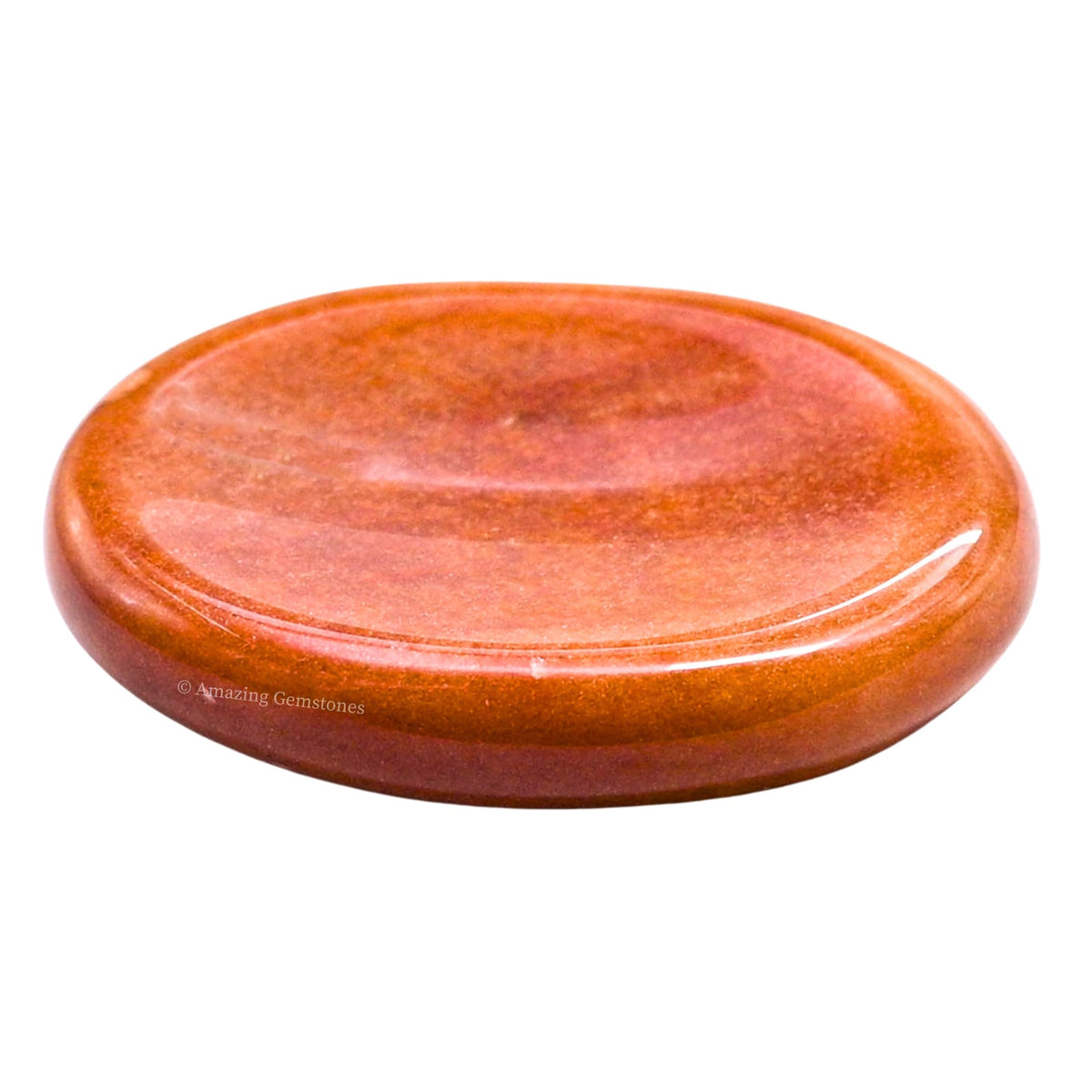 Amazing Gemstone Chocolate Jasper Worry Stones for Stress Relief Crystals and Healing Stones - Piedra Crystal Fidget for Meditation, Relaxation - Unique Stocking Stuffers and Birthday Gifts
