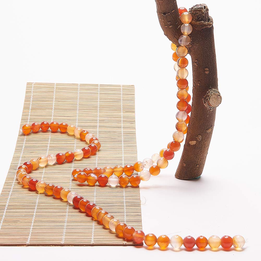 Red Carnelian Beads for Jewelry Making Natural Gemstone Semi Precious 10mm Round 15 inch(37-39pcs)
