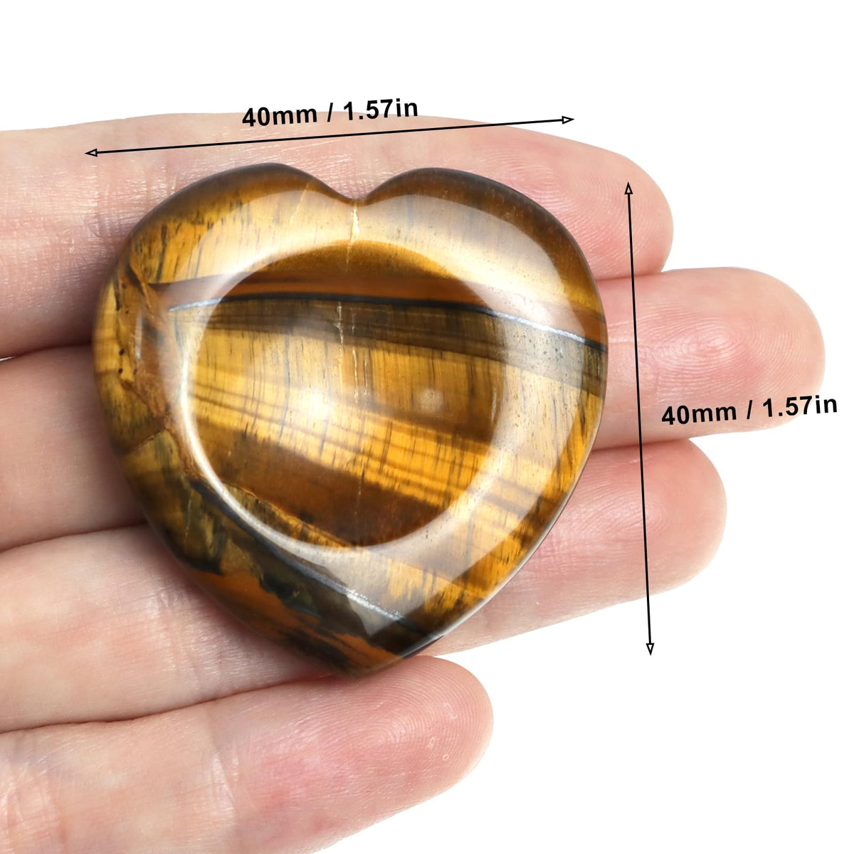 Thumb Worry Stone for Anxiety, 2PCS Amethyst Rose Quartz Heart Crystals and Healing Stones, Pocket Natural Stone Meditation Reiki Palm Thumb Stone Therapy Stress Relief Gift for Women
