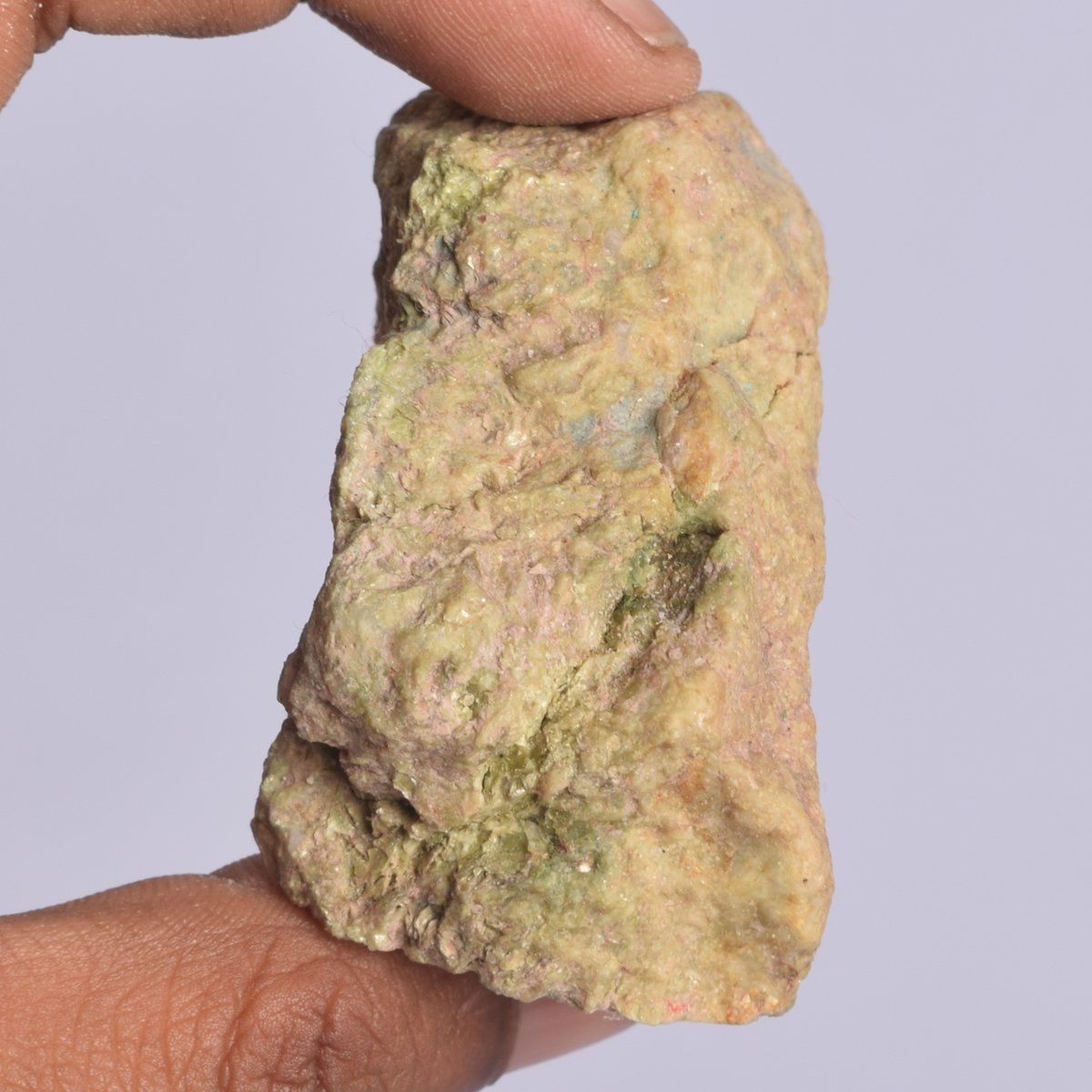 gemhub AAA++ Grade Rough Opal 417.00 Ct Untreated Opal, Natural Rough Green Opal Gem DQ-228