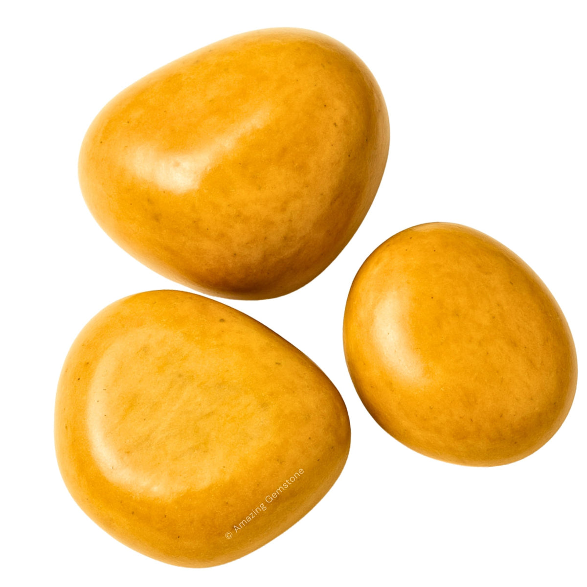 Amazing Gemstone Yellow Jasper Crystals and Healing Stones Tumbled - 1 Oz Yellow Jasper Stone, Natural Healing Stones for Energy Balance, Stress Relief - Polished Gems Rocks
