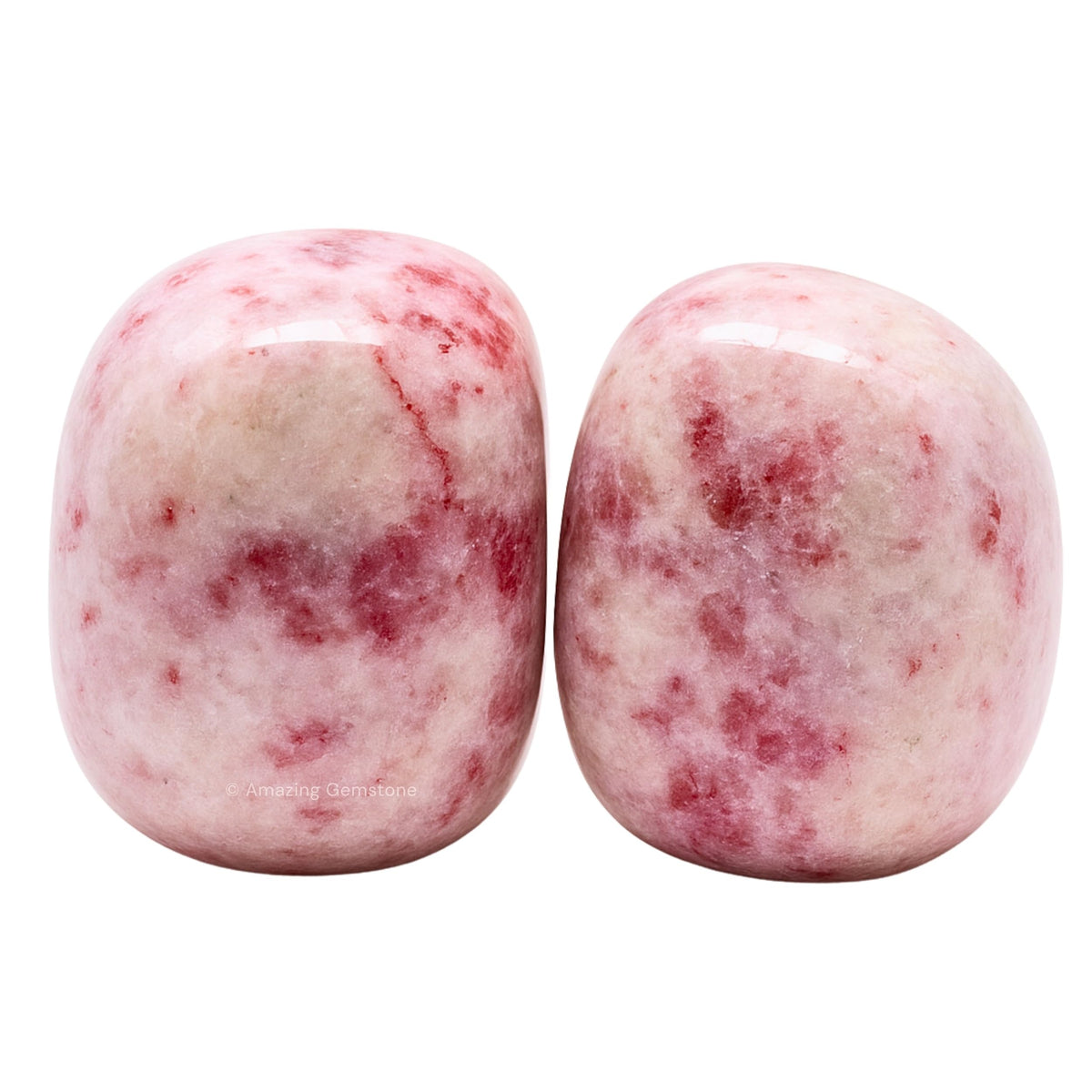 Amazing Gemstone Cinnabarite Crystal Tumbled Stones Polished Rocks - Natural Gem Stones for Healing - DIY Crystals for Protection (1 Piece)