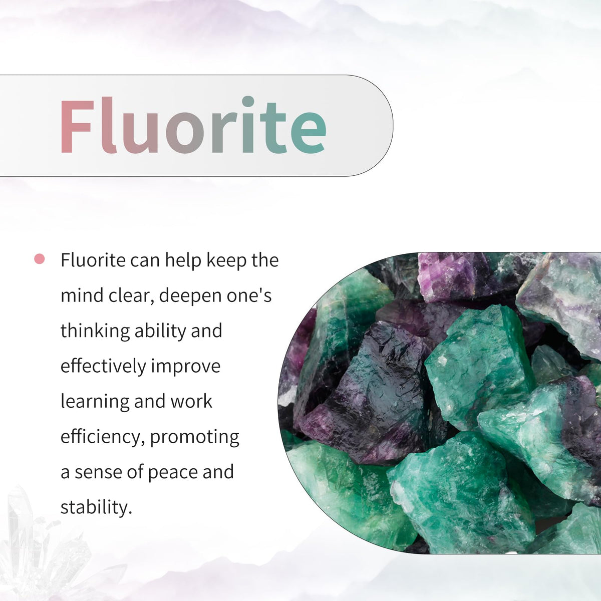 TUMBEELLUWA Fluorite Crystal Ball with Stand for Fortune Teller Witchcraft Divination, Decorative Gemstone Sphere for Home Decor, 41-50 mm