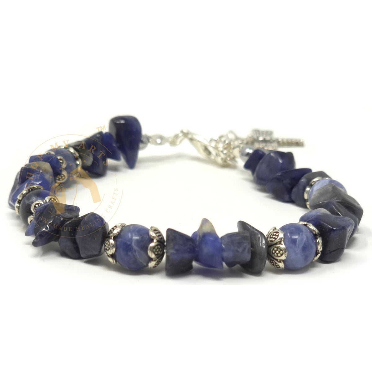 Shop My Arts Sodalite Bracelet for Women - Birthday Gifts for Women Mom with Authentic Crystals and Healing Stones