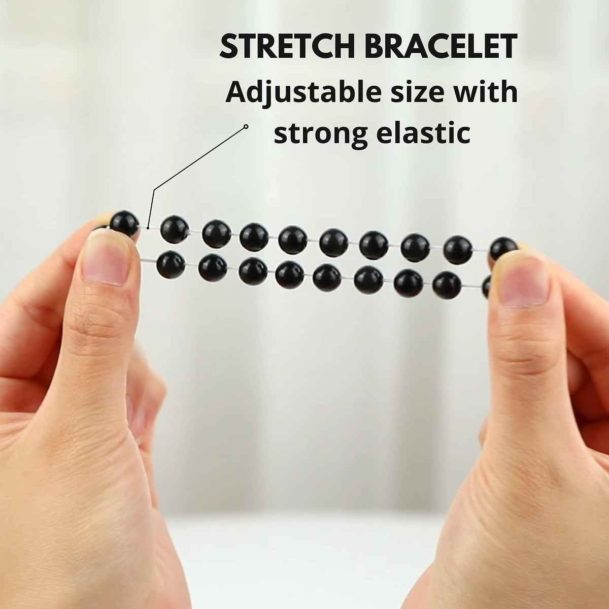 Crgwxzl 3pcs Triple Protection Bracelet, Genuine Tigers Eye Black Obsidian and Hematite 8mm Beads Bracelet for Men Women, Crystal Jewelry Stone Bracelets for Men Bring Luck Prosperity