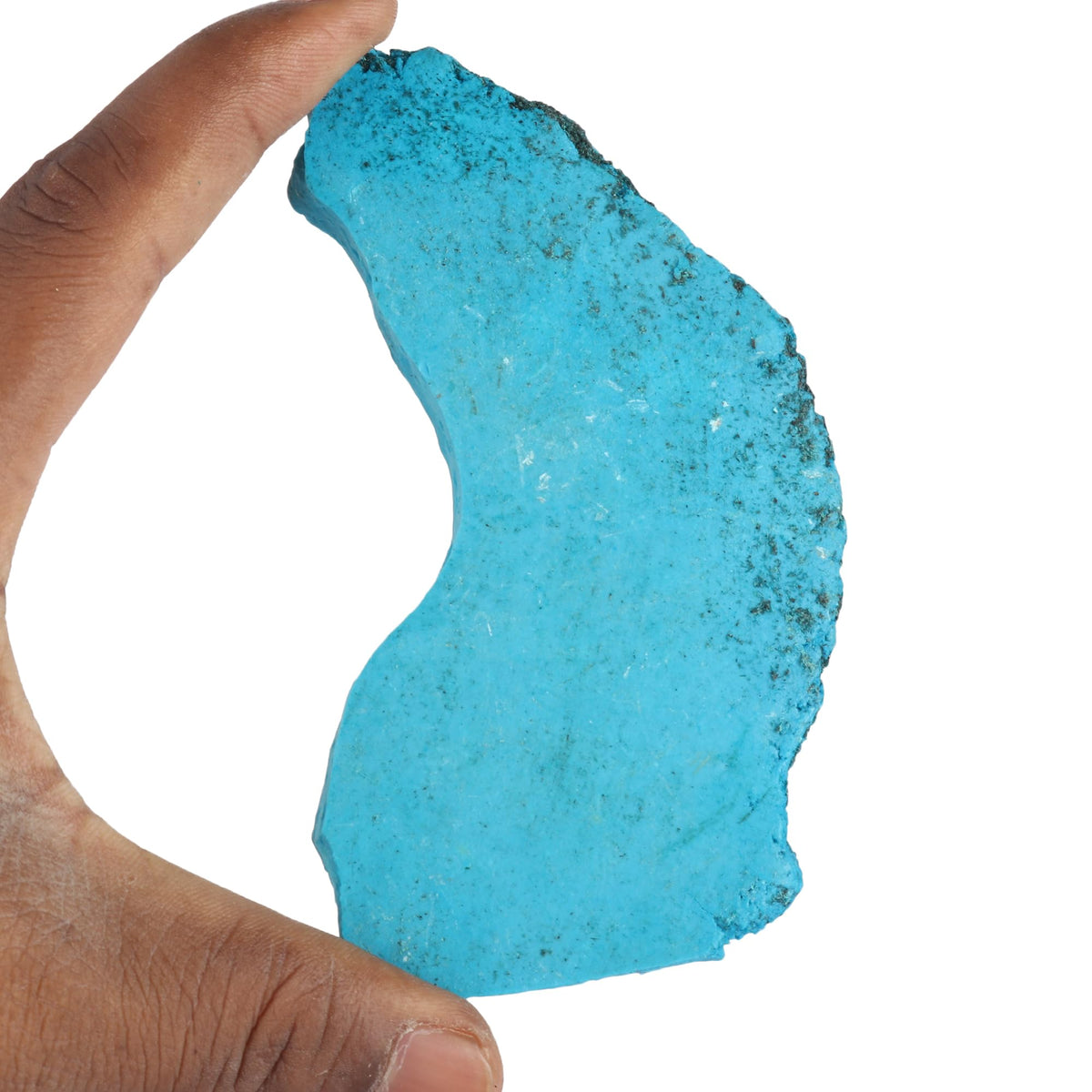 AAA++ Quality Blue Turquoise Slab 44.00 Ct Healing Reiki Chakra Gemstone Rock Crystal for Tumbling,Cabbing