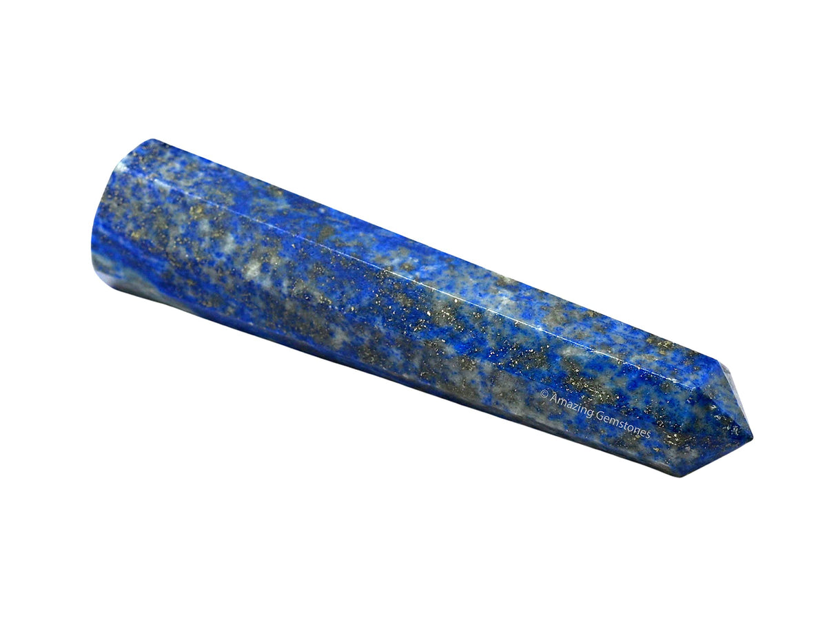 Amazing Gemstone Lapis Lazuli Crystal Towers ~ Natural Healing Crystal Point Obelisk for Reiki Healing and Crystal Grid (3" to 4" INCH)
