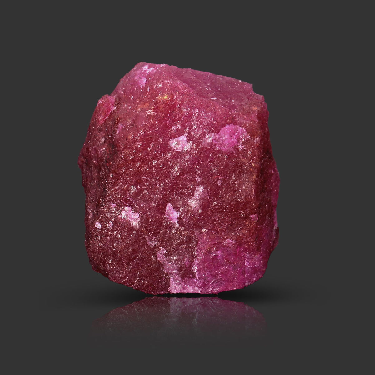 REAL-GEMS Genuine Natural Ruby Rough Stone 10.00 Ct Certified Uncut Ruby Red Ruby Healing Crystal Loose Gemstone