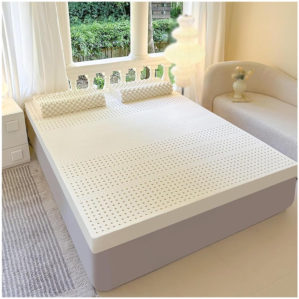 This Latex Mattress Topper – Premium Latex with Organic Mattress CoverPad for and Motion Isolation,10cm,190x220cm(75x87in)