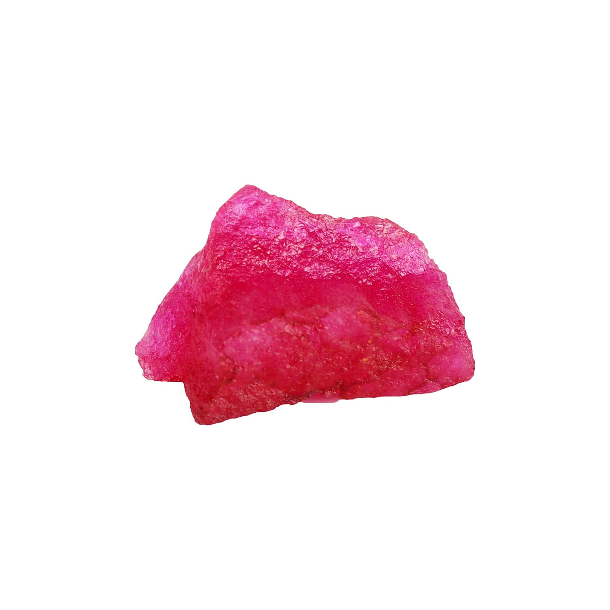 REAL-GEMS A Grade Natural Raw Rough Red Ruby 15.00 Ct Healing Crystal Rough Ruby Stone for Tumbling Cabbing Jewelry Making