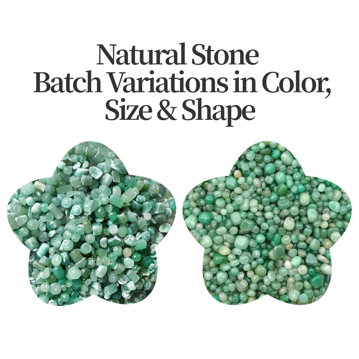 Sisamn Tumbled Polished Crystal Stone Green Aventurine Chips 3Lb Vase Filler Stones, Bulk for Fish & Turtle Tanks, Plant Decor, Home Decor, Jewelry Making, DIY, Reiki Healing