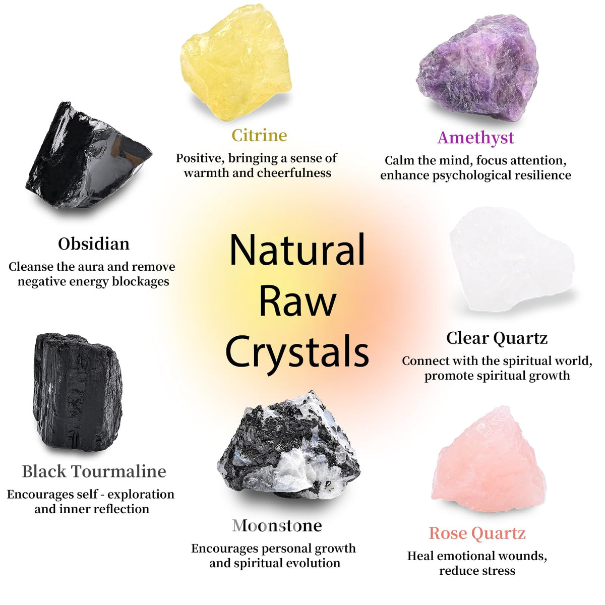 Clear Quartz Raw Stones 1PC, Gemstones Raw Stones and Healing Crystals, Hand Carved Natural Pocket Raw Stone for Decoration Tumbling, Garden(1.18"-1.97")