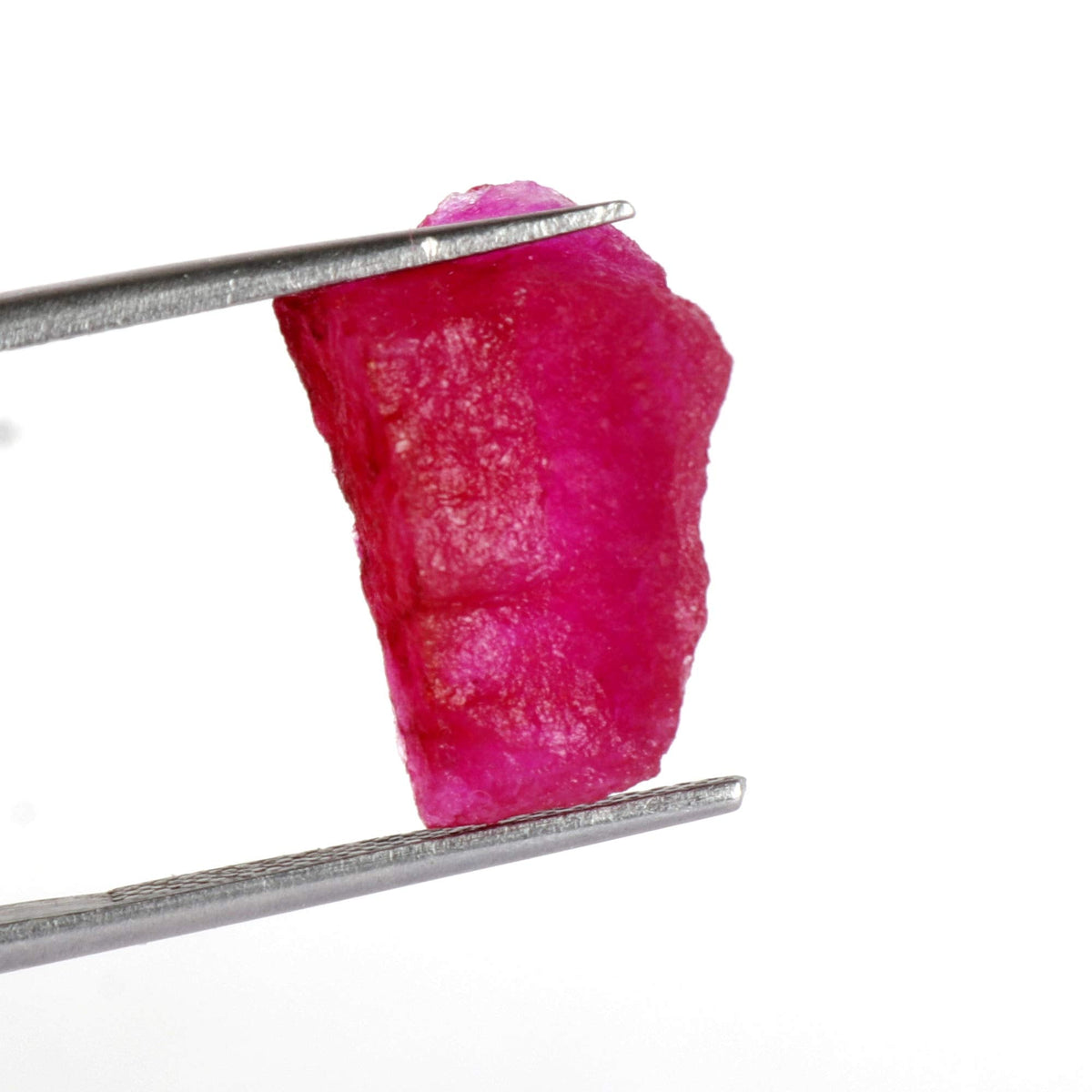 REAL-GEMS A Grade Natural Raw Rough Red Ruby 15.00 Ct Healing Crystal Rough Ruby Stone for Tumbling Cabbing Jewelry Making