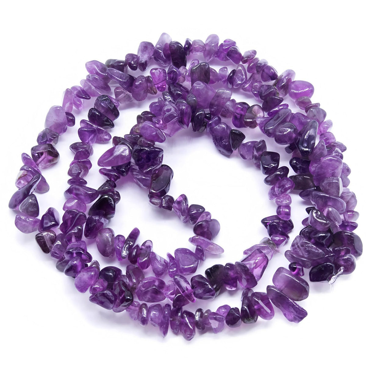 Natural Chip Stone Beads 450pcs Amethyst Chips 5-8mm Genuine Real Irregular Healing Crystal Rocks Hole Drilled DIY Loose Gemstone Beads for Jewelry Making Bracelet Earrings Necklace Crafting