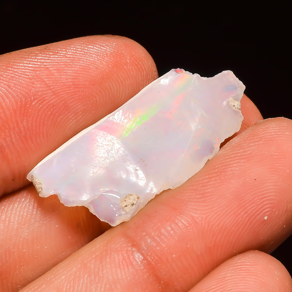 6+ Carat, YASHEE Natural Raw Ethiopian Opal Gemstone, Real Rough Crystals, Chakra Healing, Wholesale Lot, Wire Wrapping, Rock Stone, Birthstone, Crafts & DIY, AA+ Quality For Jewelry Making