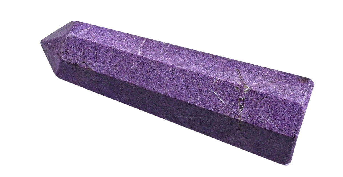 Amazing Gemstone Stichtite Crystal Towers - Natural Healing Crystal Point Obelisk for Reiki Healing and Crystal Grid (3" to 4" INCH)