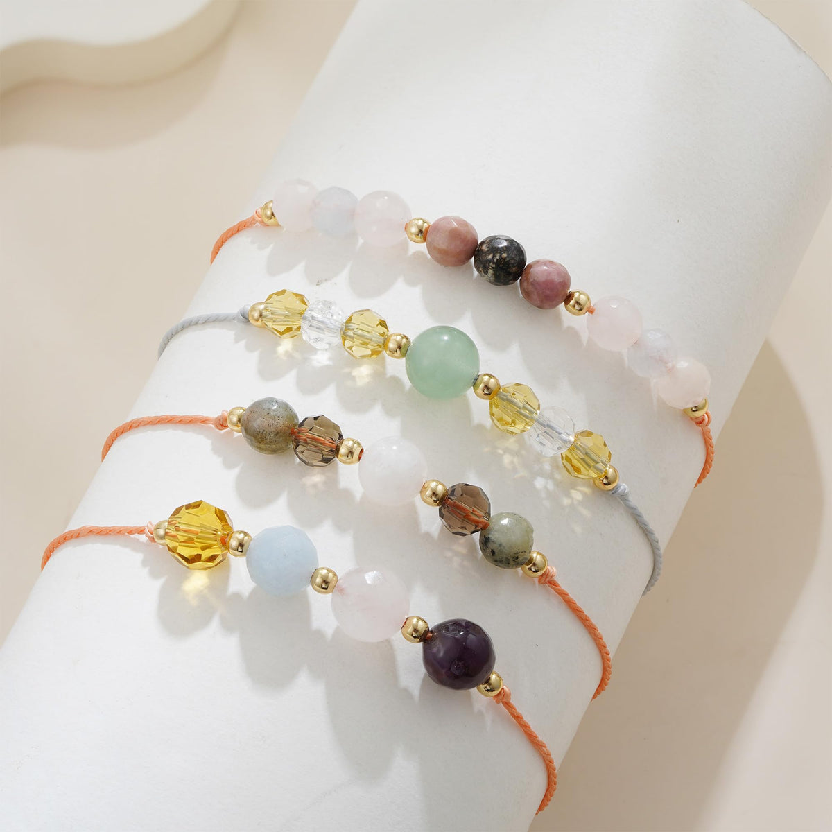 Fezodo Protection Bracelet Gifts for Women Men, Protection Crystals Natural Energy Healing Crystal Beaded Bracelets Christmas Valentines day Birthday Gift for Friends Women Men