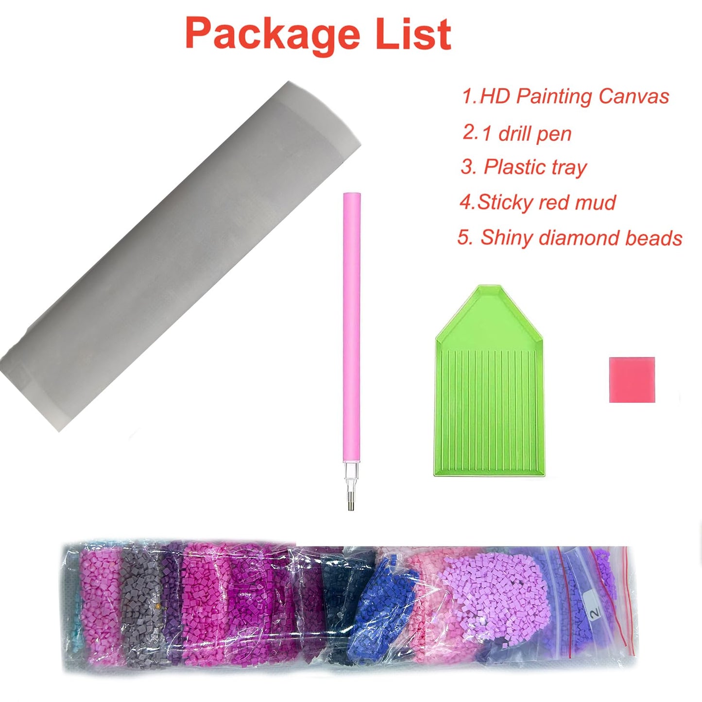 Lvmuu Large Diamond Art Kits for Adults American Flag Eagle, 5D DIY Full Square Drill Diamonds Painting Sets for New Beginners Paint By Numbers Art Craft Home Decor 16x16in