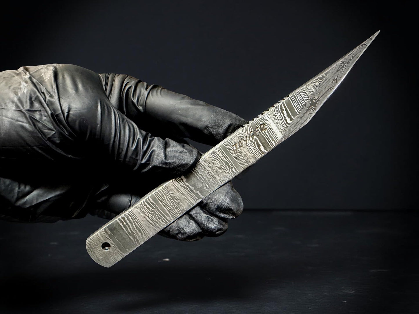 Handmade Kiridashi Knife – Precision Japanese Marking Tool – Damascus Steel Blade – Compact Craft & Carving Knife for Woodworking, Leatherwork, DIY & Artisan Use
