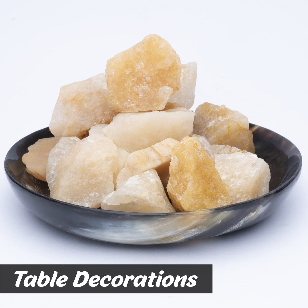 Crocon 1LB Yellow Aventurine Rough Bulk Natural Stone Raw Gemstone Tumbling Cabbing Polishing Mining Chakra Healing Balancing Reiki and Crystal Healing Good Luck Home Office Decor