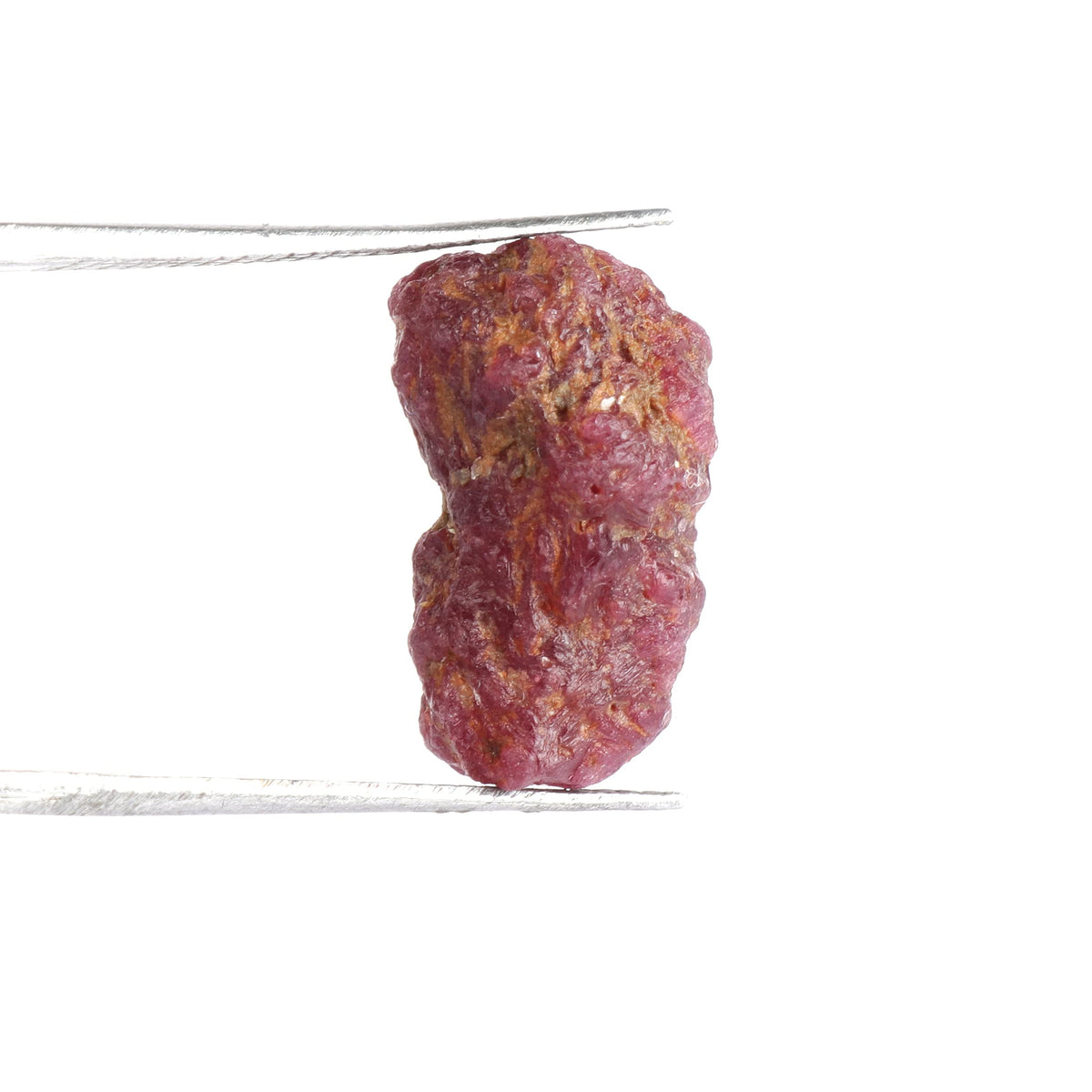 GEMHUB Natural Crystals And Healing Stones 13.00 Carat Raw Rough Star Red Ruby Healing Crystals For Jewelry Making