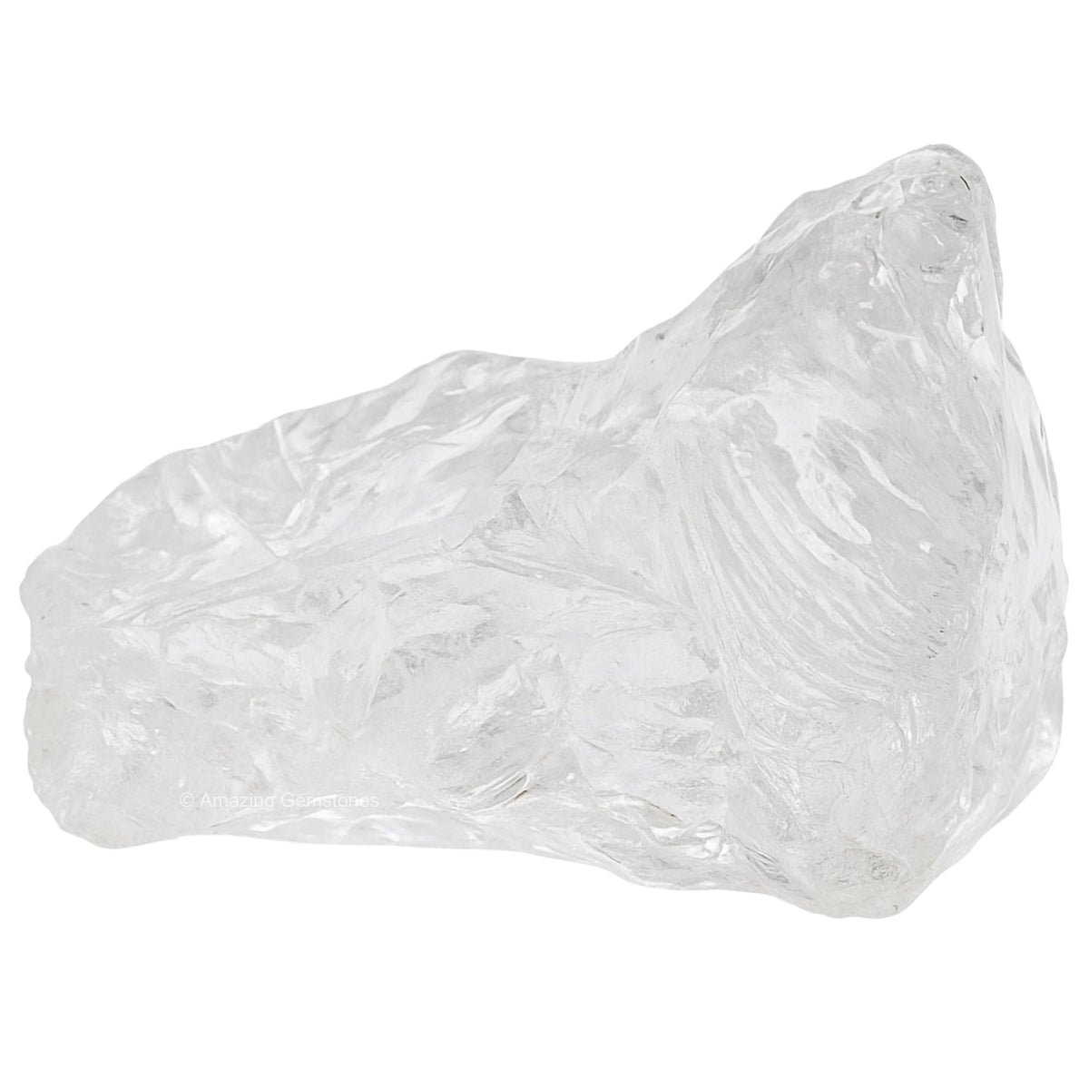 Amazing Gemstone 2 Pieces Premium Grade Clear Quartz Raw Crystals and Healing Stones, Natural Rocks for Tumbling and DIY Raw Stones and Crystals
