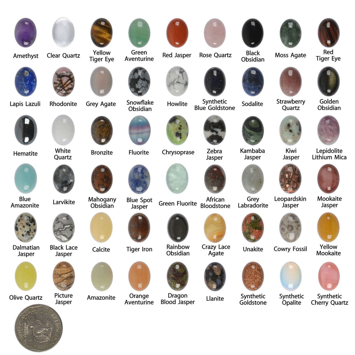 Wholesale Lot 24pcs Multi-color 16mm Gemstone Oval Cab Cabochon For Jewelry Making