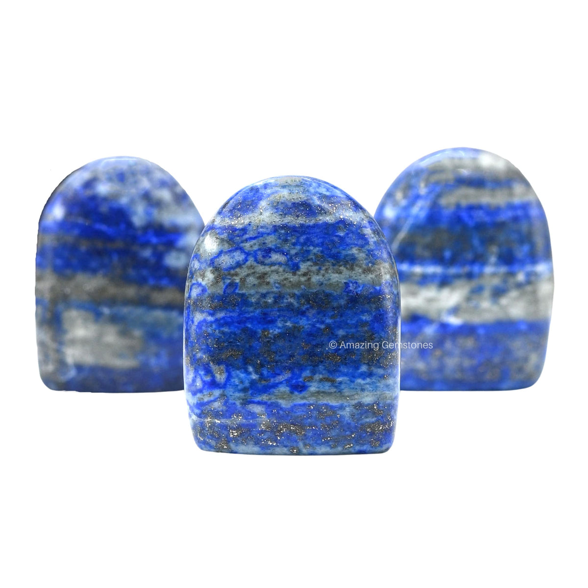 Amazing Gemstone Large Lapis Lazuli Crystal Standing Palm Stone - Lapis Lazuli Palm Stones and Crystals, A++ Grade Gemstones and Crystals - Healing Crystals and Healing Stones Office Home Decor Gifts
