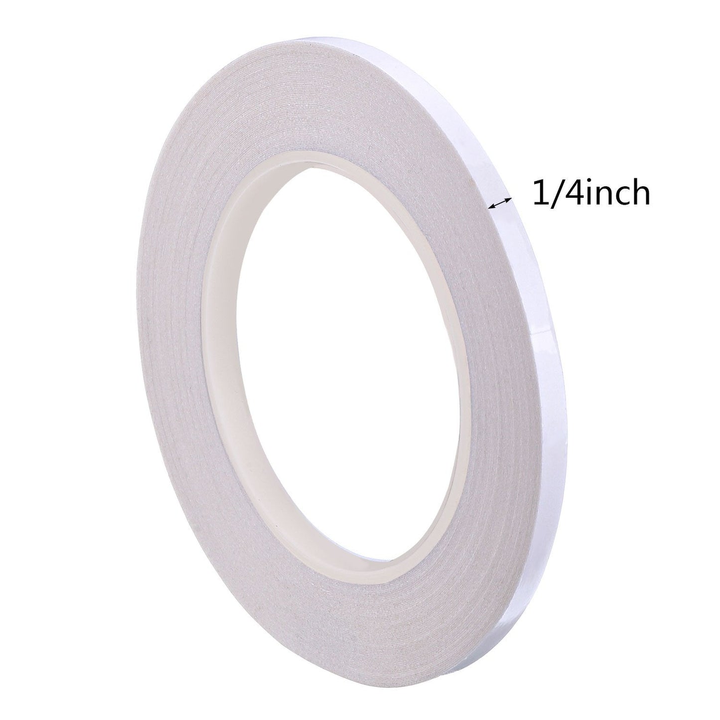 Outus 4 Roll Quilting Tape Double Sided Tape Wash Away Fabric Tapes for Hemming DIY Crafts Strong Adhesion for Clothing Repairs, Fabric Bonding, No Sewing or Ironing Required, Each 1/4 Inch by 22 Yard