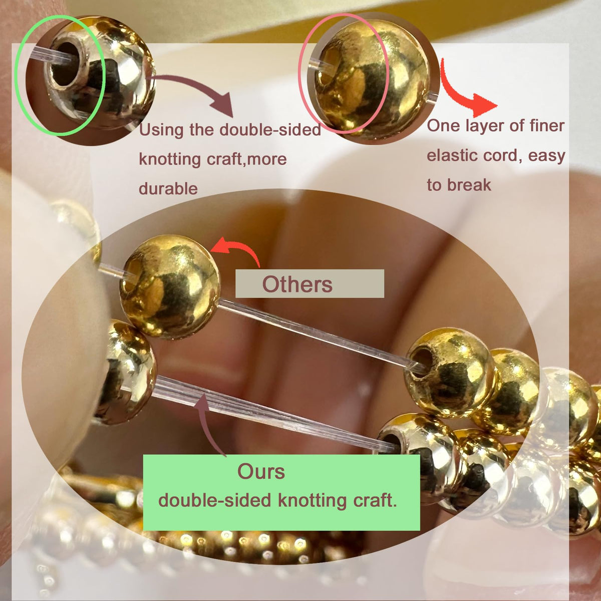 Free bird Dainty Peridot Bracelet 14K Gold Plated Stretchable Birthstone Beaded Bracelet Trendy Stackable August Birthstone