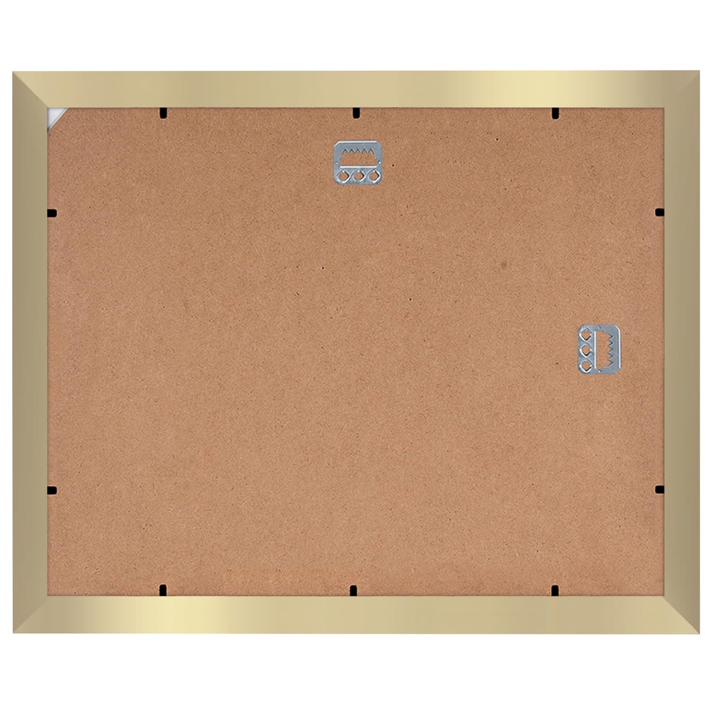 Americanflat 11x14 Diploma Frame with Shatter-Resistant Glass - Use as 8.5x11 Frame with Mat or Display 11x14 Documents Without Mat - Certificate Frames with Engineered Wood for Wall Display - Gold
