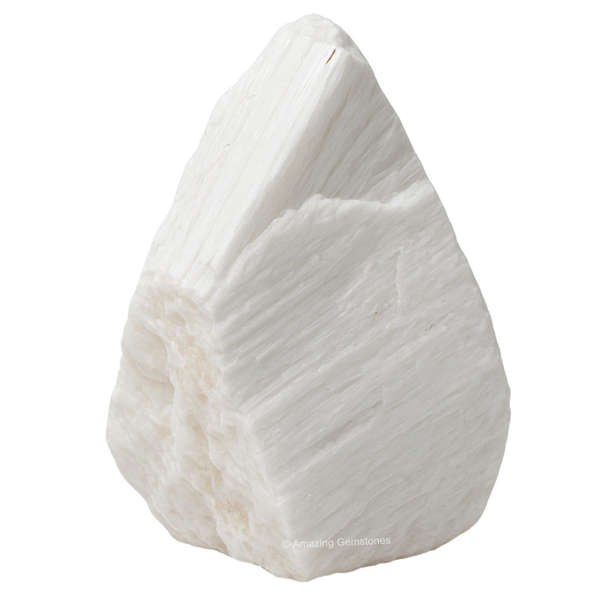 Amazing Gemstone 2 Pieces Scolecite Raw Crystals and Healing Stones, Natural Rocks for Tumbling and DIY Raw Stones and Crystals