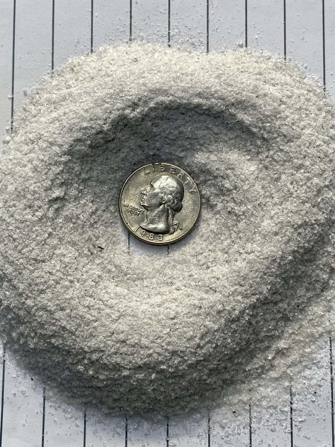 Rise Perspective Clear Quartz - 1mm and Smaller - powder - 2oz - 100% Crystal Life+LOVE! Cleansing Charging Forever! 1m(Clear Quartz)