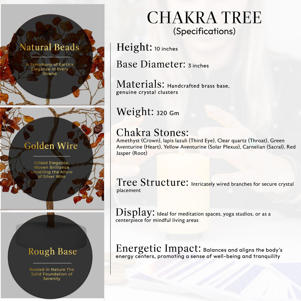 Carnelian Gemstone Tree, Crystals and Healing Stones, Crystal Tree for Positive Energy, Tree of Life, Clever Birthday Gifts, Chakra Tree - Luck, Tree of Life Decor, Thoughtful Gifts for Women