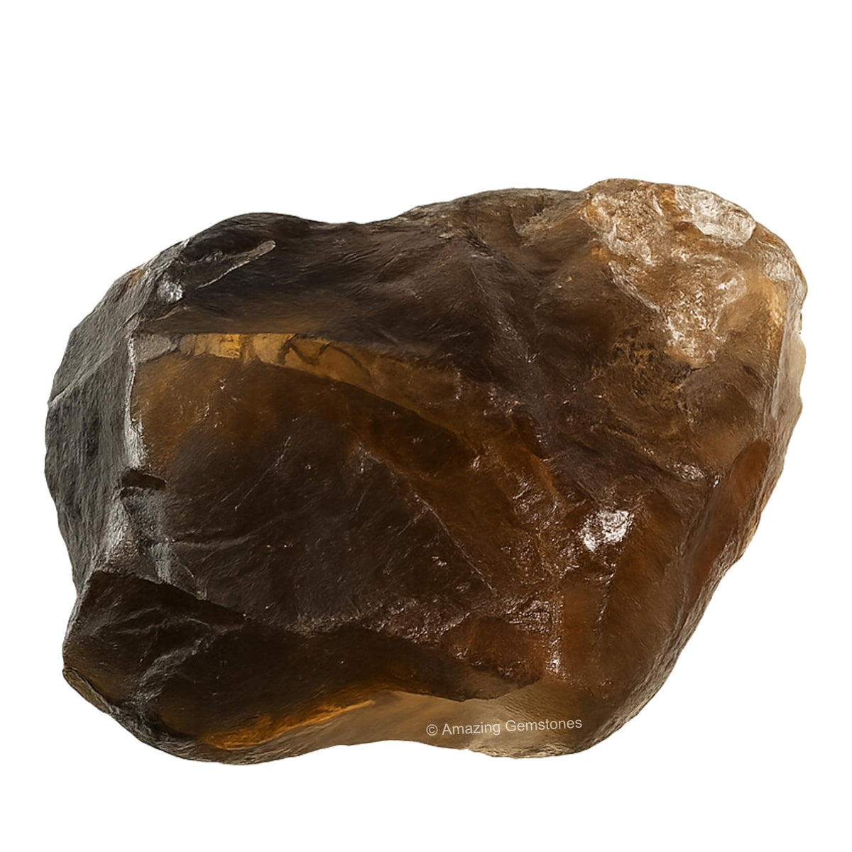 Amazing Gemstone Smoky Quartz Raw Crystals and Healing Stones, Natural Rocks for Tumbling and DIY Raw Stones and Crystals (1 Piece)