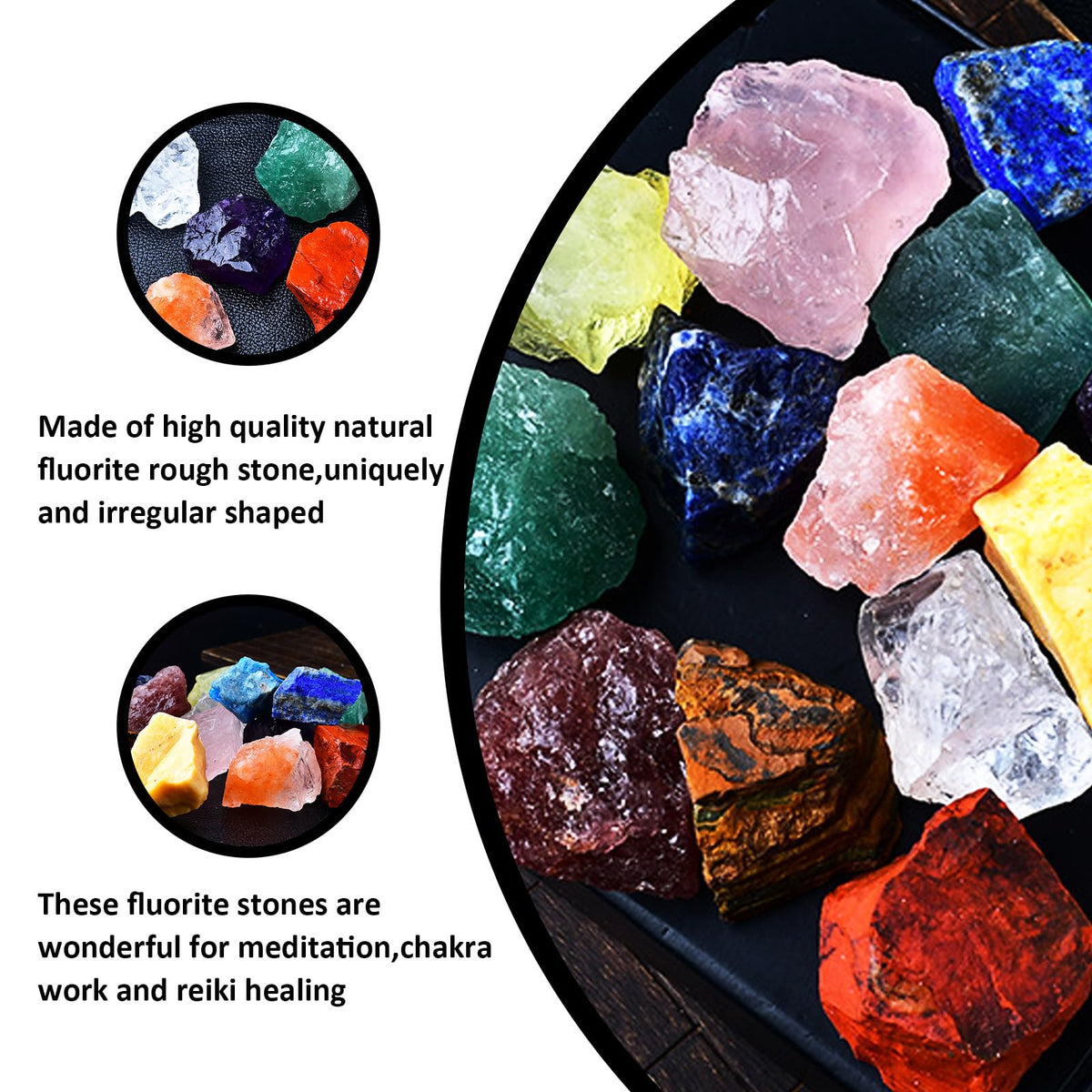 Raw Crystals, Large 1.2-2.0" Healing Crystal Natural Rough Stones for Intuition,Chakra,Meditation,Decoration,Polishing,Energy Work (Red Jasper, 3.5oz-1.2-2.0"raw Crystals)
