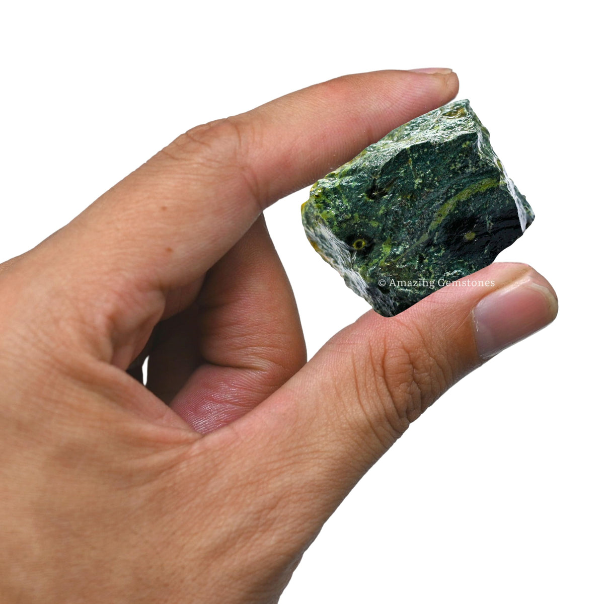 Amazing Gemstone Kambaba Jasper Raw Crystals and Healing Stones, Natural Rocks For Tumbling - DIY Raw Stones And Crystals (1 Piece)