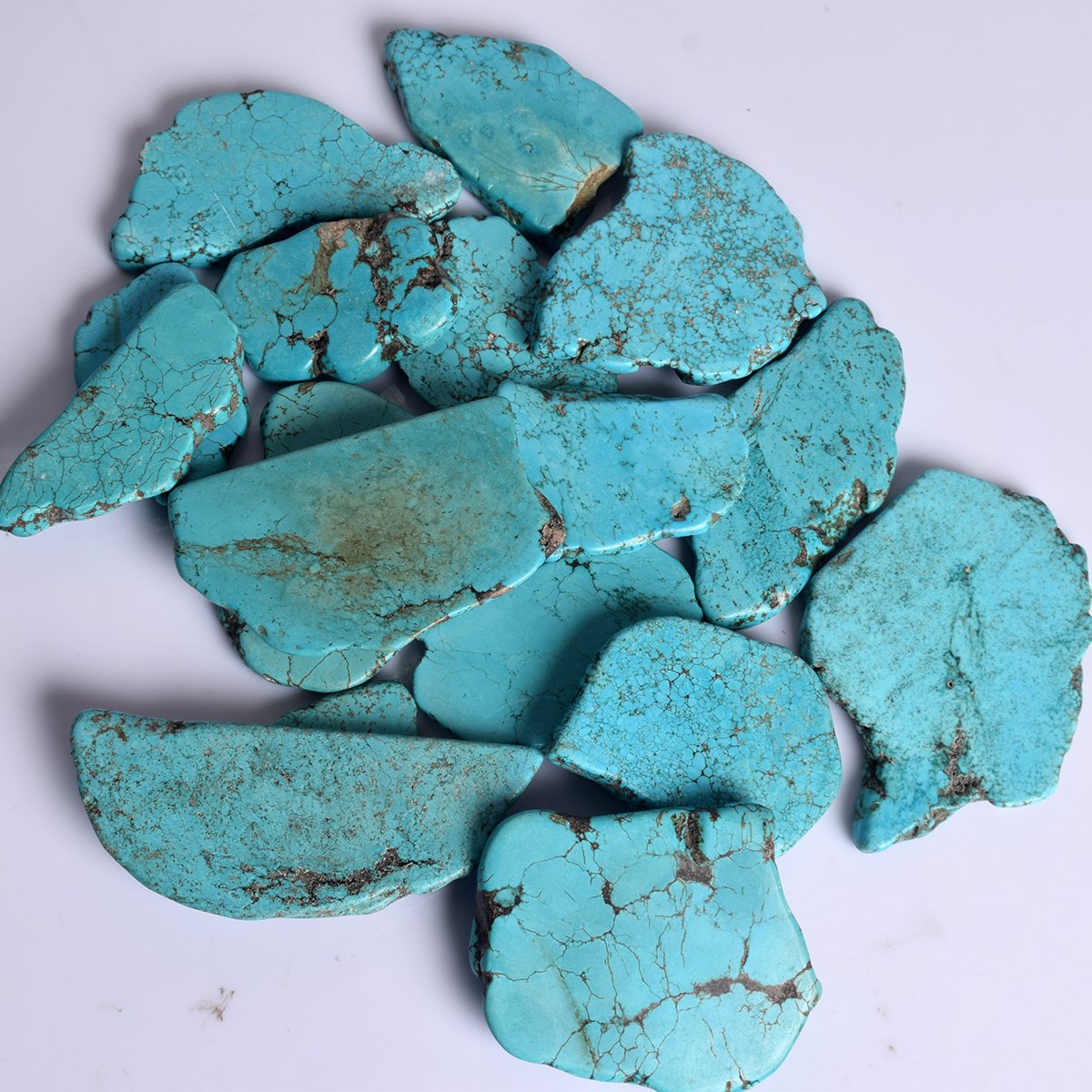 Natural Blue Turquoise 300-400 Ct. Arizona Blue Turquoise Raw Rough, Crystal Healing Blue Turquoise, Turquoise Loose Gemstone Per Piece