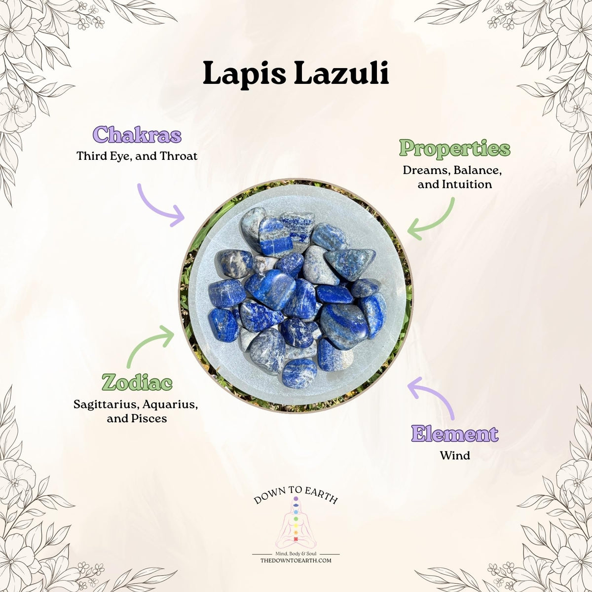 Lapis Lazuli Natural Gemstone Bracelets, Chakra Crystal Healing Chip Stretch Bracelets, Gemstone Polished Irregular Crystals, Crystal Irregular Chips Beads Stretch Bracelets (Lapis Lazuli)