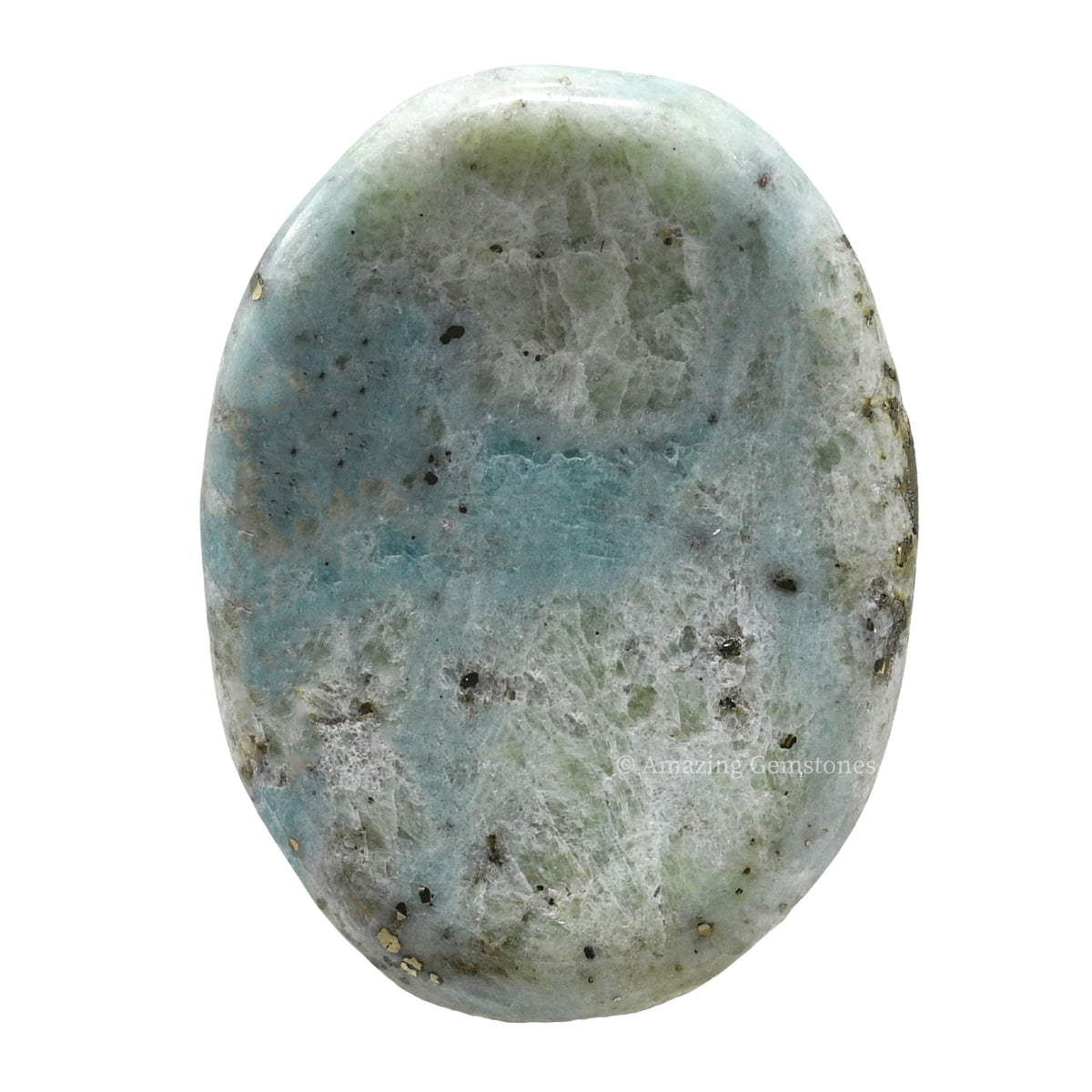 Amazing Gemstone Hackmanite Worry Stone Crystals and Healing Stones - Worry Stones for Stress Relief Gifts - Piedra Crystal Fidget for Meditation - Unique Stocking Stuffers and Birthday Gifts